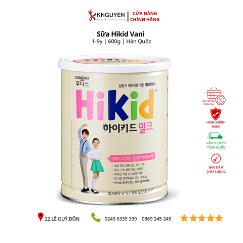  Sữa Hikid Vani Hàn Quốc 600g 