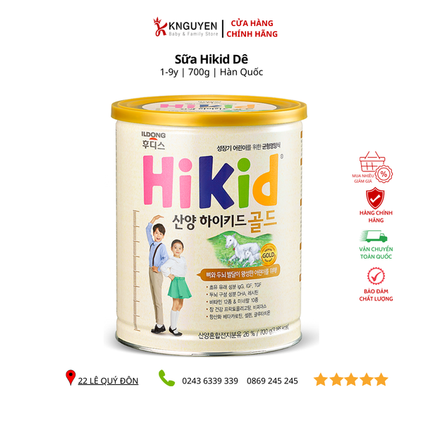  Sữa Hikid Dê Hàn Quốc 