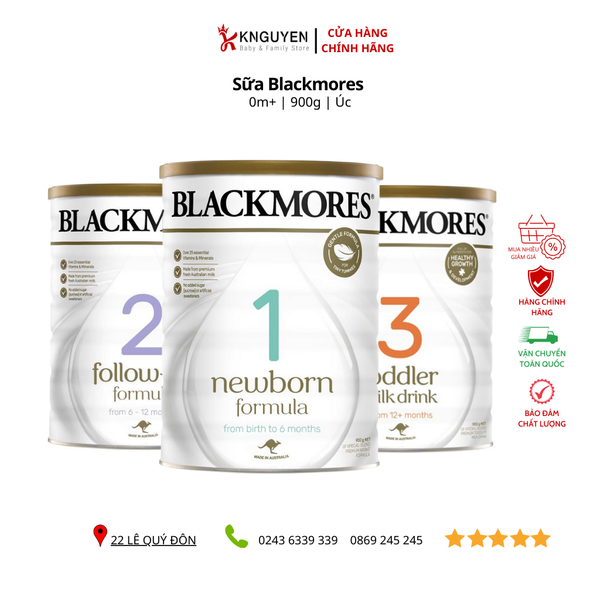  SỮA BLACKMORES Úc 900g 