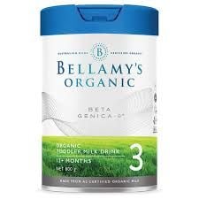  Sữa Công Thức Hữu Cơ Bellamy's  Organic Beta Genica-8 (800g) 