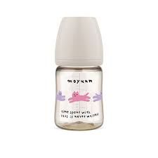  Bình Sữa Moyuum Premium PPSU All In One Bottle With Cat (Kèm Núm) 