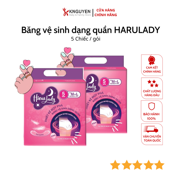  Băng Vệ Sinh Dạng Quần HARULADY 