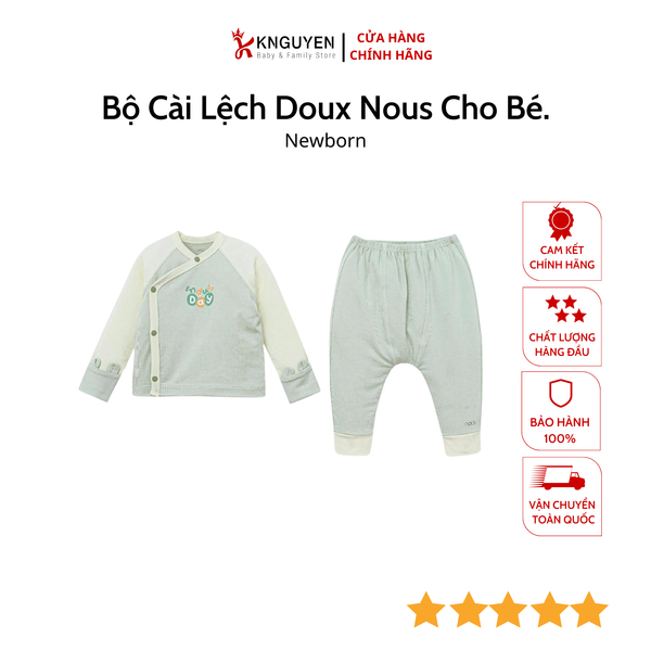  Bộ Cài Lệch Doux Nous Cho Bé. 
