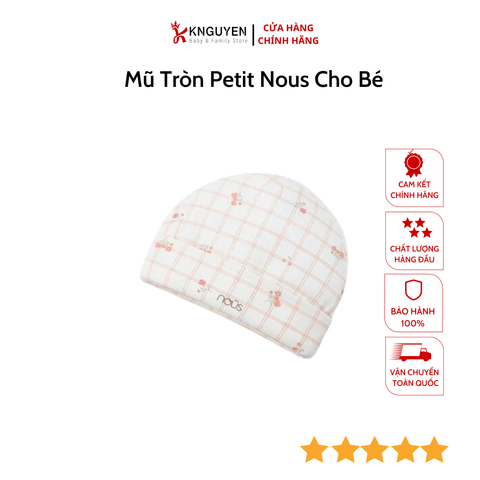  Mũ Tròn Petit Nous Cho Bé 