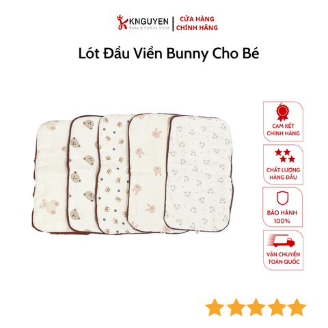  Lót Đầu Viền  Bunny Cho Bé 