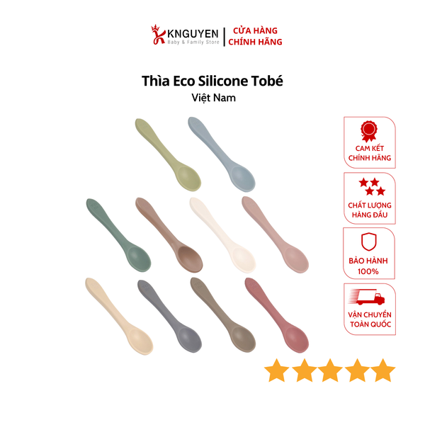  Thìa Eco Silicone Tobé MS 3117 