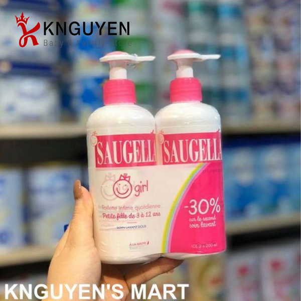  Dung dịch vệ sinh bé gái SAUGELLA 