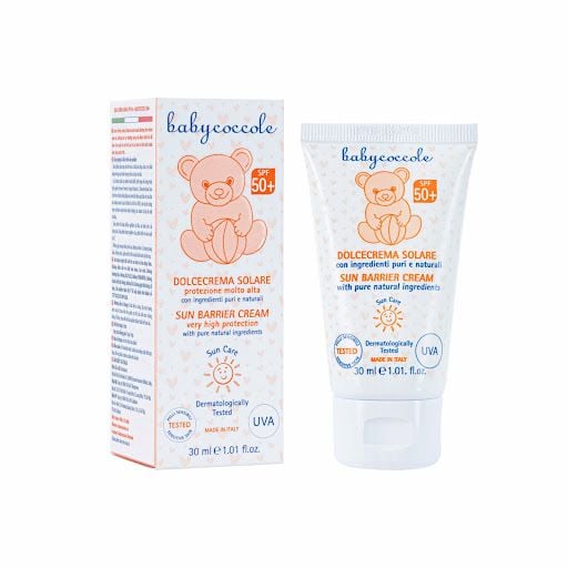  Kem chống nắng SPF50+ Babycoccole 0M+ - 30ml 