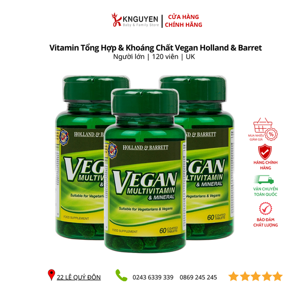 Multivitamin vegan có lợi ích gì cho sức khỏe của người ăn chay?
