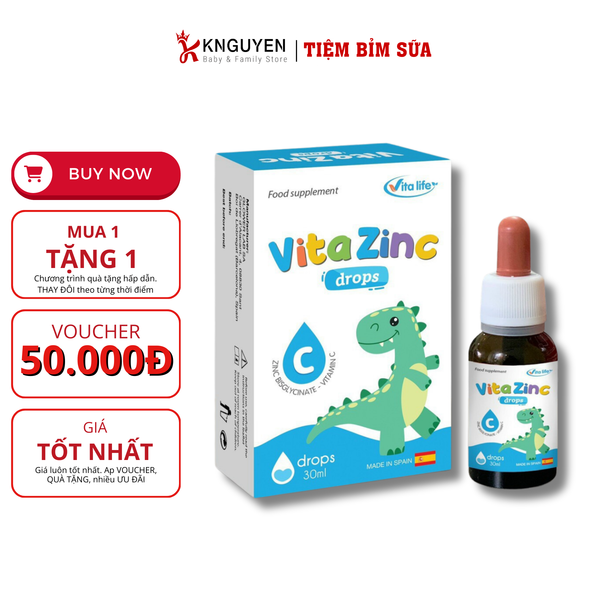  KẼM NHỎ GIỌT - VITA ZINC 