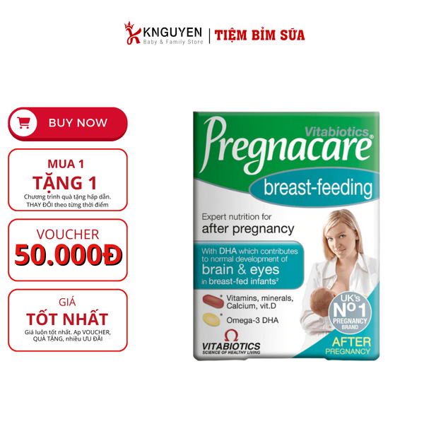  Vitamin bú - Pregnacare breast-feeding 