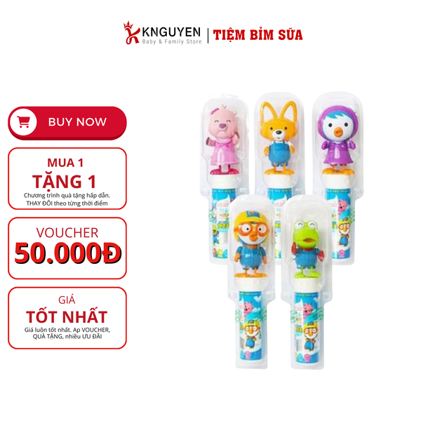  Kẹo Vitamin Tổng Hợp C&D Pororo Hình Rời (15g) 