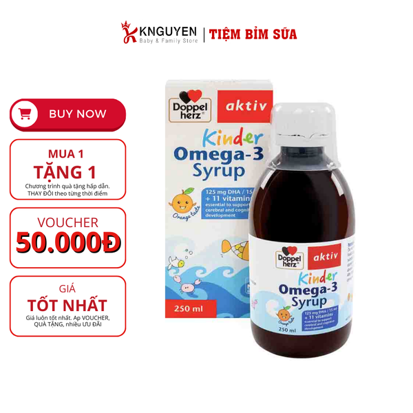  Kinder Omega-3 Syrup Doppelherz 250ml 