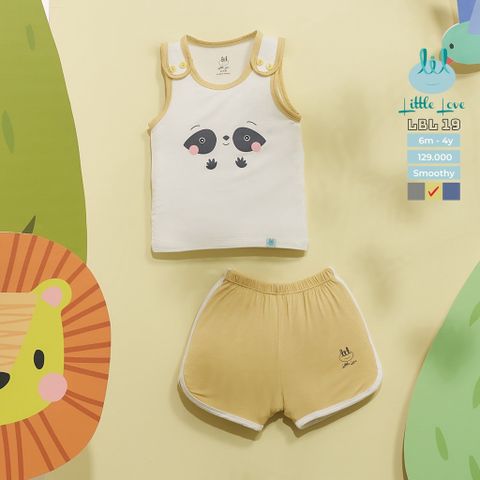 BỘ BA LỖ SMOOTHY CHỒM VAI - LITTLE LOVE 