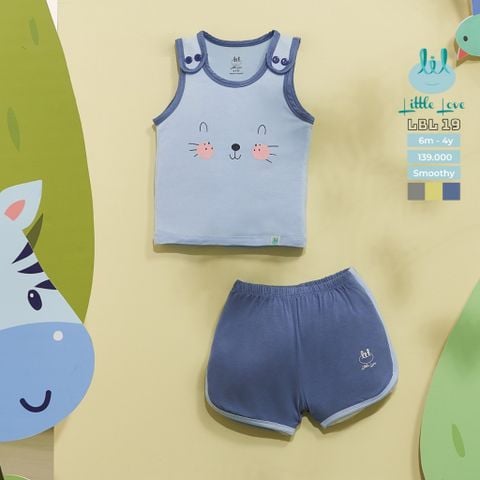  BỘ BA LỖ SMOOTHY CHỒM VAI - LITTLE LOVE 