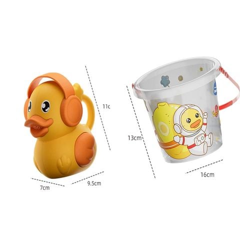  Bộ đồ chơi xúc cát - Chú Vịt Vàng 