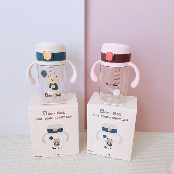  Bình uống nước bar-rot 240ml nắp bật one touch 