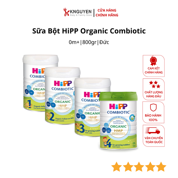  Sữa Bột HiPP Organic Combiotic ( 800g) 