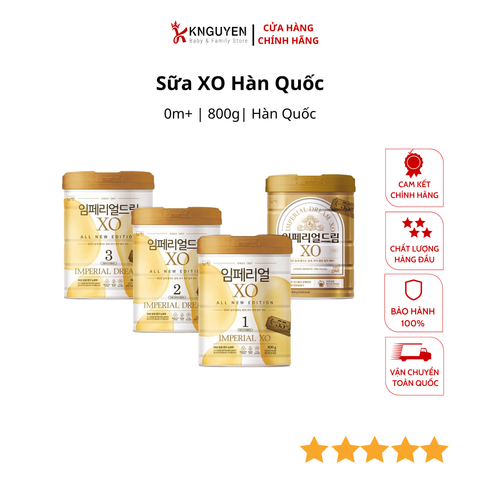  Sữa XO Hàn Quốc lon 800g 