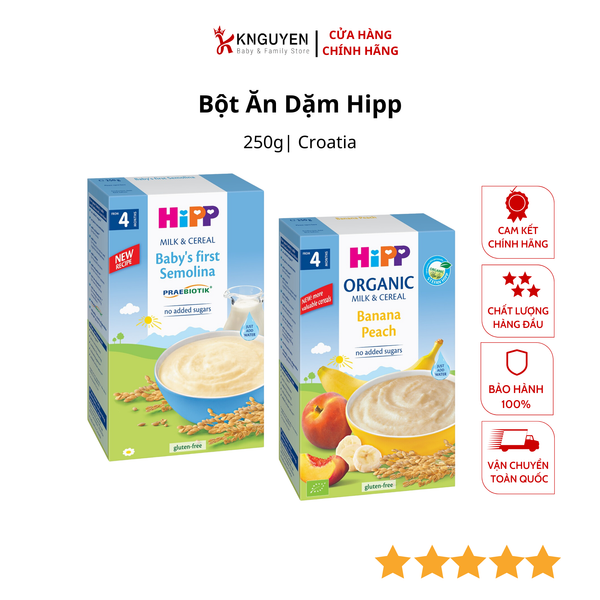  Bột Ăn Dặm Hipp (4m+) - 250g 