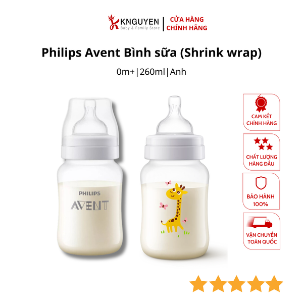  Bình Sữa Philips Avent 260ml 
