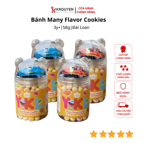  Bánh Many Flavor Cookies 58g 