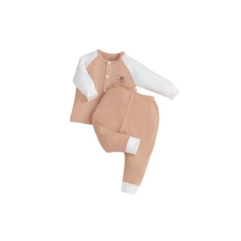 Bộ Dài Tay La Pomme Cúc Giữa Puppy 