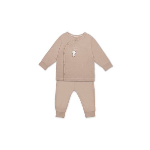  Bộ Dài Tay La Pomme Cúc Lệch Gấu Nhỏ Ú Òa 