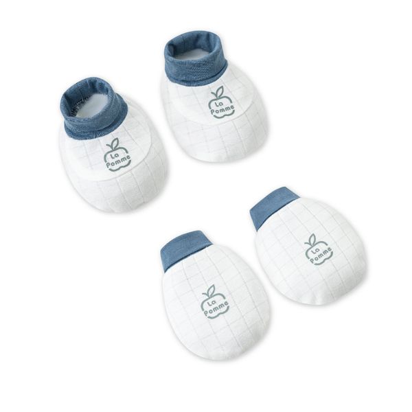  Set bao tay bao chân La Pomme - Cotton Mỏng 