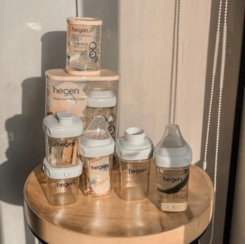  Bình sữa Hegen PPSU 240ml núm ti size M (3-6m) 