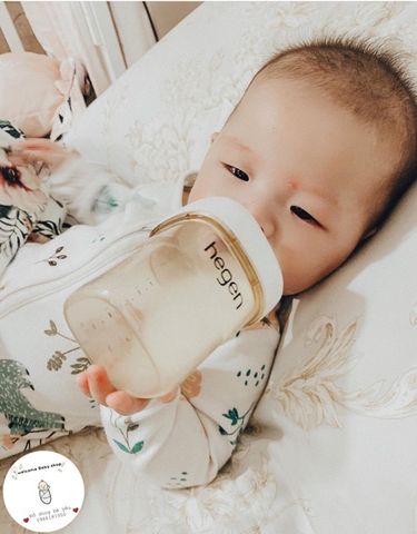  Bình sữa Hegen PPSU 240ml núm ti size M (3-6m) 