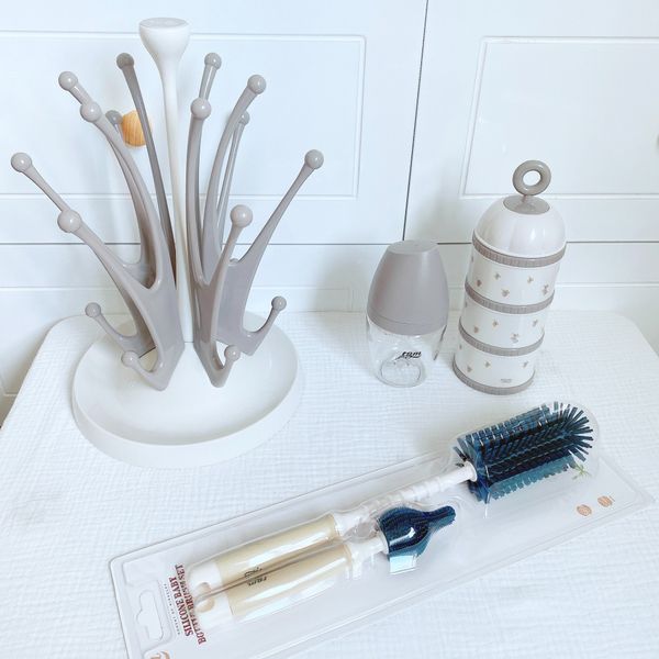  Set cọ rửa bình sữa silicon TGM 