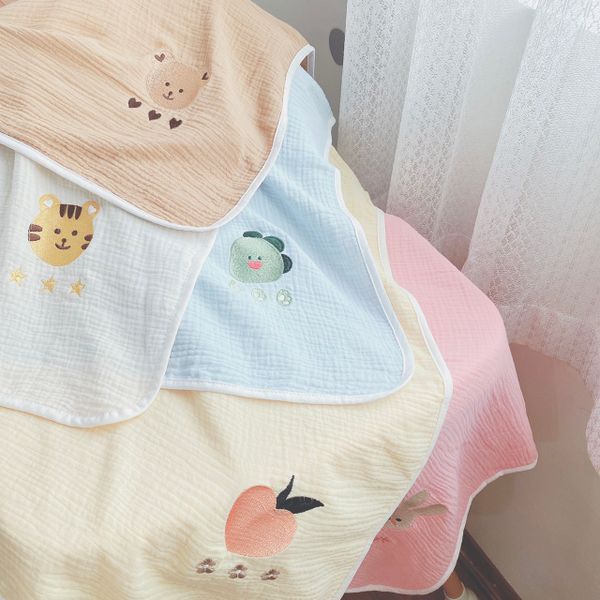  Chăn Gạc Thêu 2 lớp Monona 50*70cm 