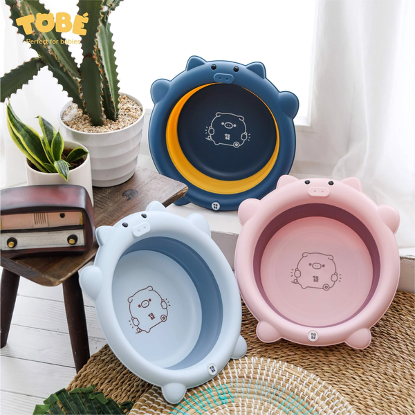  Chậu Rửa Mặt Gấp Gọn Heo Ngộ Nghĩnh Tobe - MS2105 
