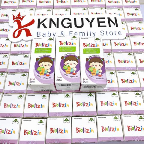 Kẽm Hữu Cơ Biolizin 50ml 