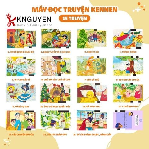  Máy đọc truyện tranh Kennen 