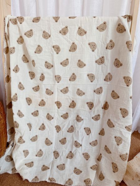  Khăn tắm xô Muslin Organic 