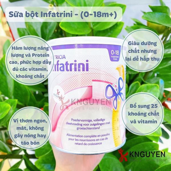  Sữa bột Infatrini (0-18m) 400g 
