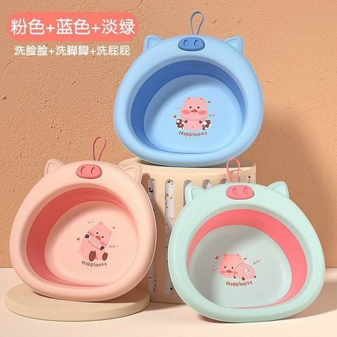  Chậu rửa mặt gấp gọn hình thú 