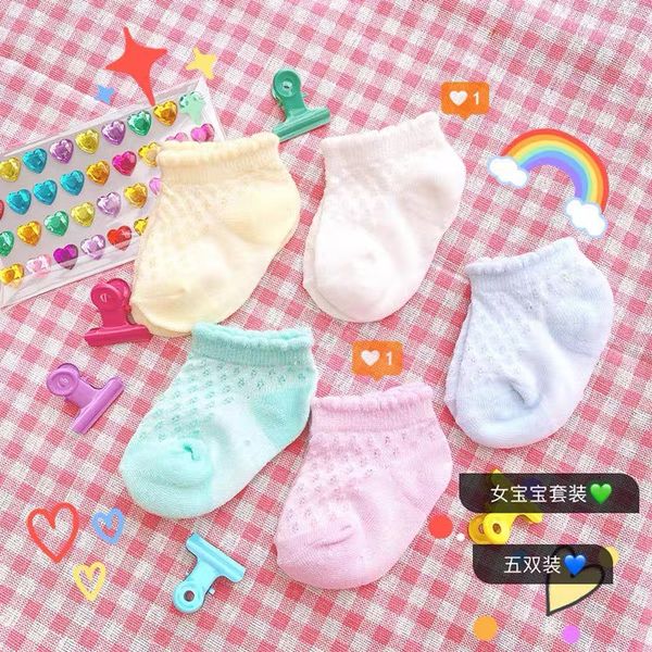  Set 5 đôi tất lưới gạo Life sweet life 