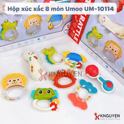  Xúc Xắc Động Vật 8 Món Umoo 