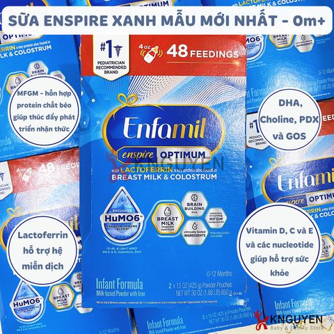  Sữa Enspire Infant Formula 0-12m 