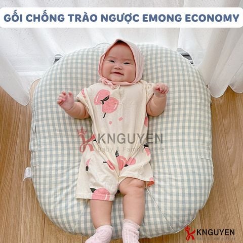  GỐI CHỐNG TRÀO NGƯỢC CHO BÉ EMONG HÀN QUỐC VẢI MODAL 