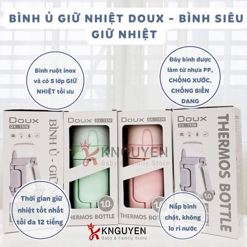  Bình Ủ Giữ Nhiệt Doux 