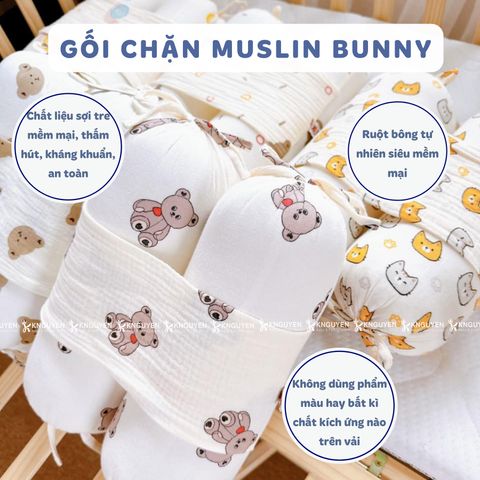  Gối chặn xô Bunny 