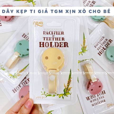  Kẹp Ti Giả Có Gắn Dây Đeo Cho Bé TGM 