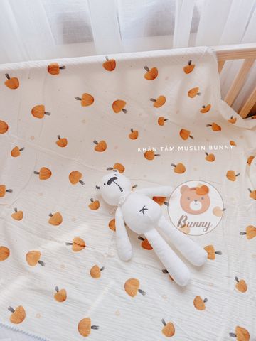 Khăn Tắm Vải Xô Bunny 
