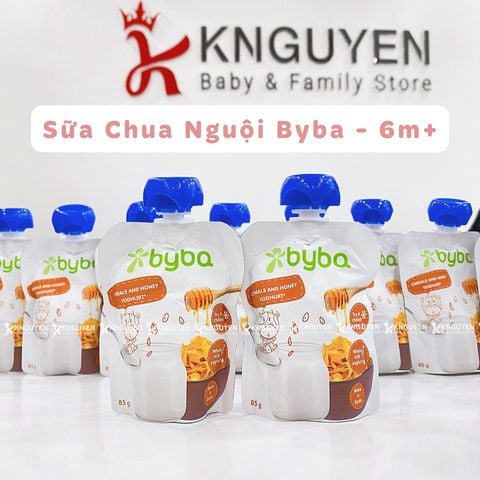  Sữa chua túi Byba 85g (6m+) 