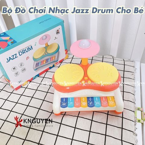  Bộ Đồ Chơi Nhạc Jazz Drum Cho Bé 