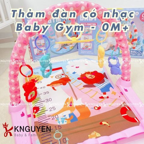  Thảm đàn có nhạc Baby Gym (0+ages) 